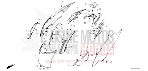 HOUSSE DE CARROSSERIE FSH125M de 2021